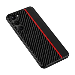 Funda Samsung Galaxy S23 Ultra S22 Plus Fibra de Carbono Antigolpes