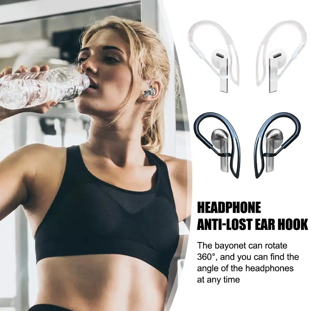 Gancho antipérdida para la oreja para Samsung Buds3 Pro, accesorio deportivo giratorio de 360 °, anticaída, inalámbrico, 1/2 unidades - imagen 3