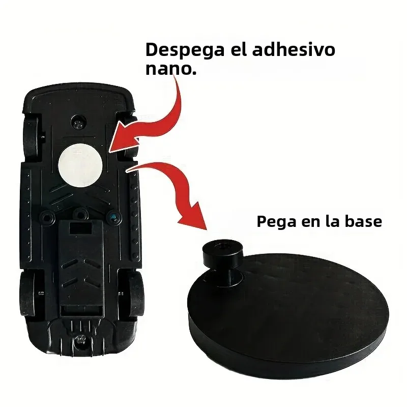 Giroscopio de aleación de deriva para coche deportivo, adornos de consola central, modelo de carreras de giro automático, pieza decorativa giratoria para tablero - imagen 5