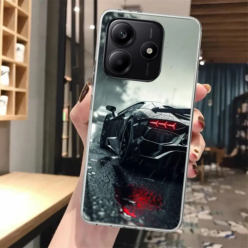 Cool masculino hombres coches deportivos funda de teléfono de silicona para Xiaomi Redmi Note 14 14S 13 12S 11 Pro Plus 11S 10 10S 11T 11E 4G 5G Soft Co - imagen 4