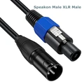 Speakon M XLR M