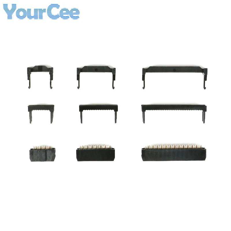 10 Uds. Conector IDC de paso de 2,54mm conector de enchufe FC de doble fila FC-10P ISP FC-6P FC-8P FC-14P FC-16P FC-20P FC-26P FC-30P 34P 40P - imagen 4