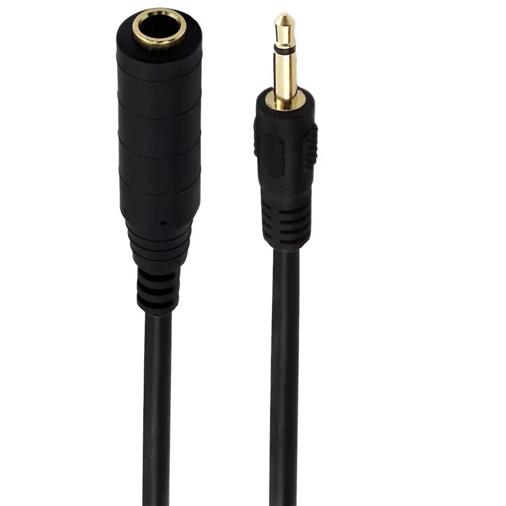 Cable de conversión de extensión de enchufe de Audio de 3,5mm, adaptador de Cable estéreo estéreo de 3,5mm macho a 6,5 MM y 6,35mm hembra para auriculares - imagen 3