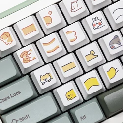 Keycaps Diseño Perro Perfil OEM – Compatible interruptores MX