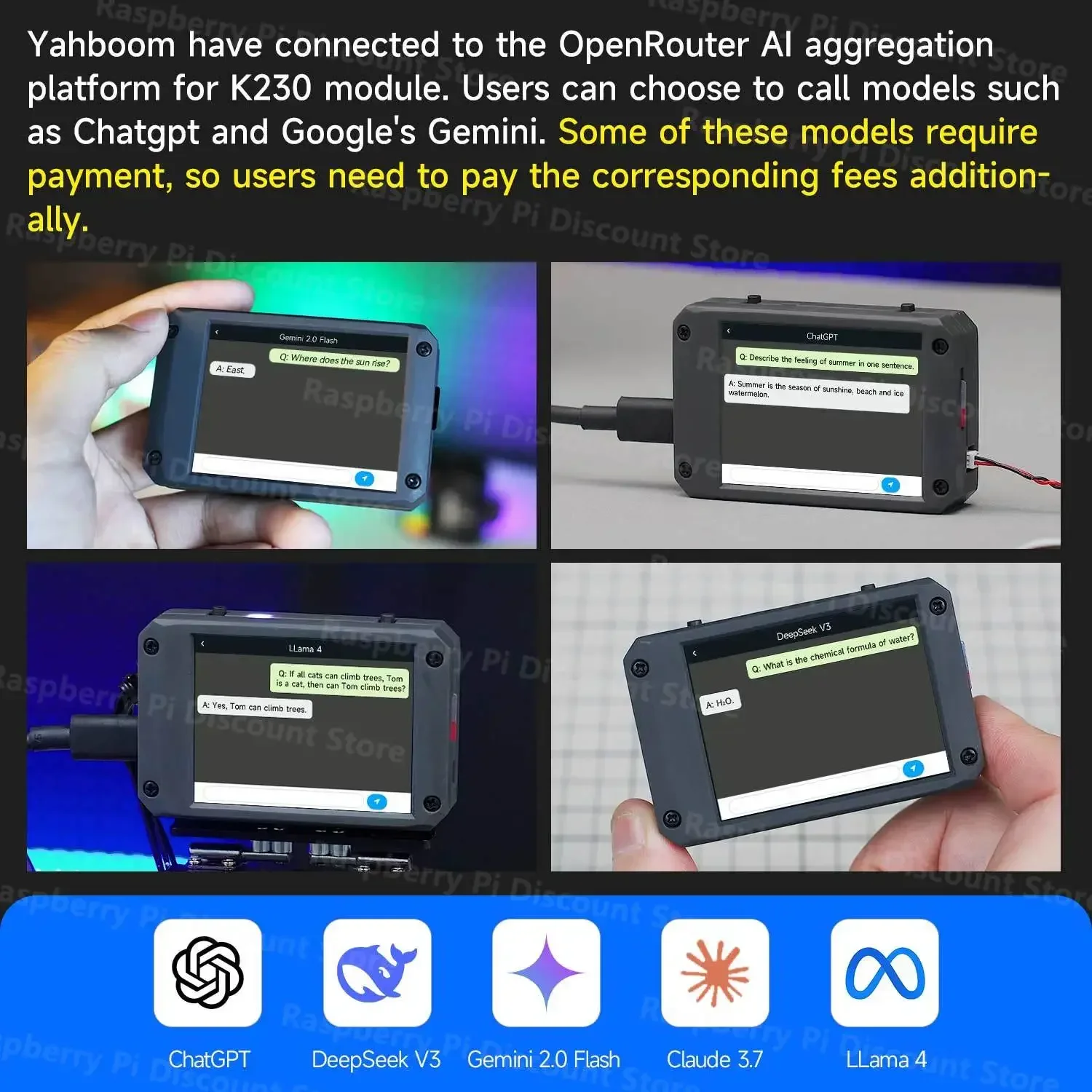 Módulo de visión K230 AI, Chip Kendryte K230 de 2MP con pantalla táctil HD de 2,4 pulgadas para Kit de coche Robot DIY - imagen 4