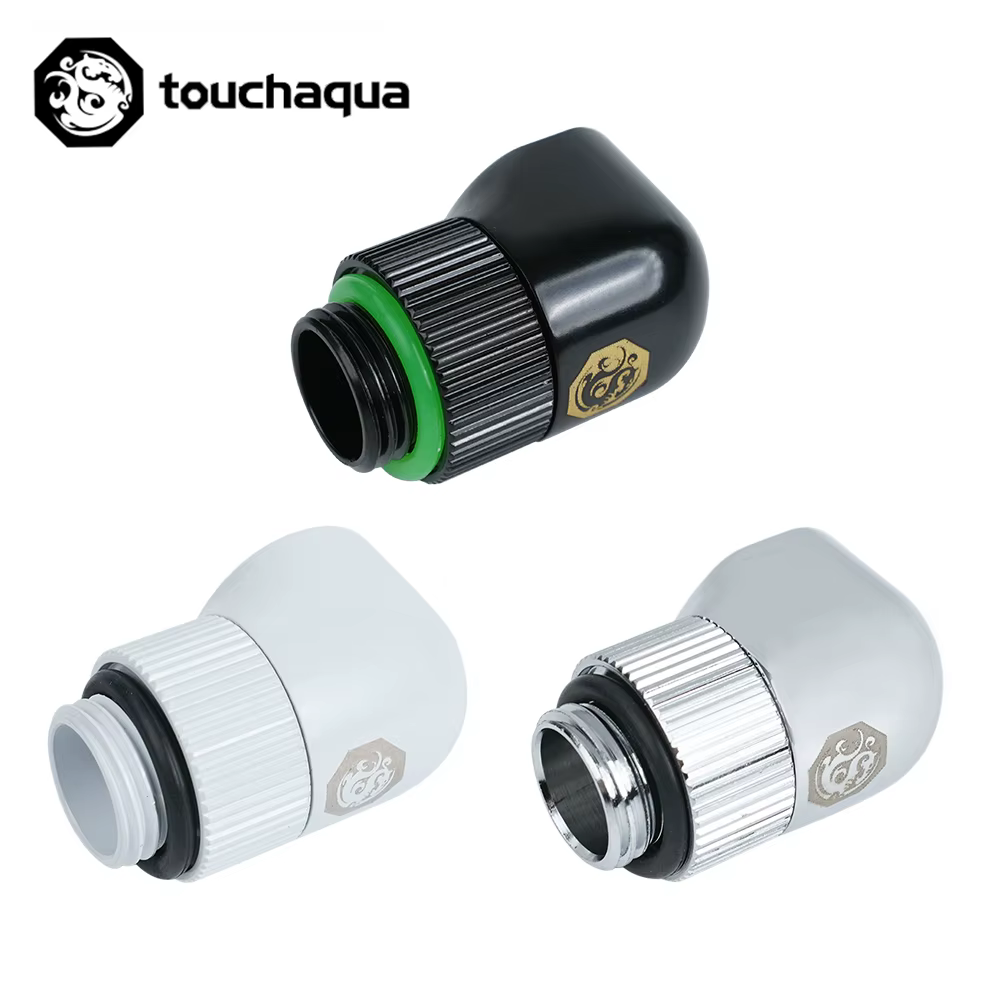 Codo PVC Giratorio 90 Grados para Agua – Touchaqua 2 Piezas - imagen 2