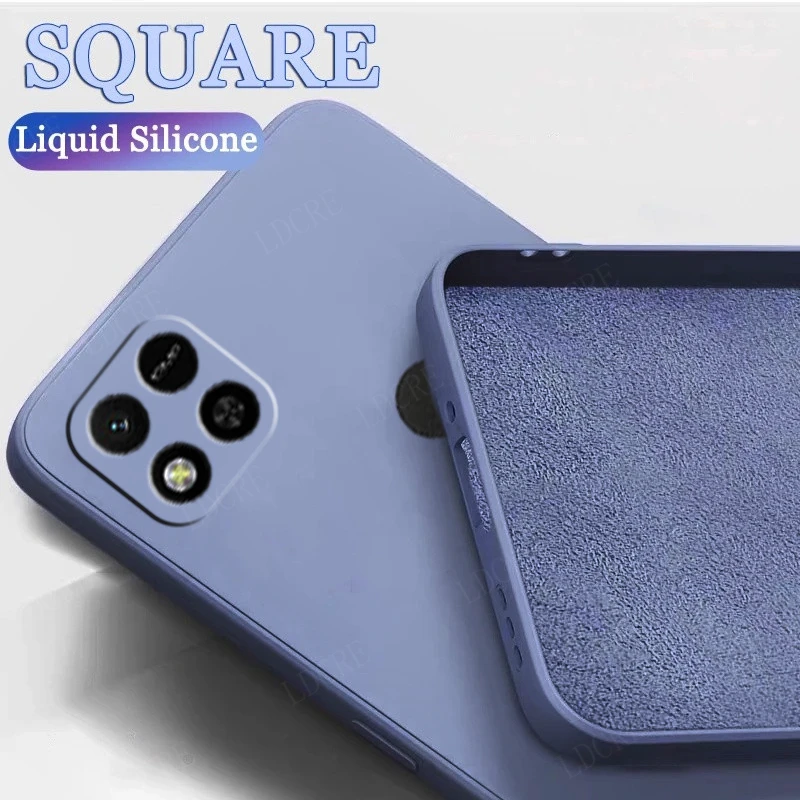 Para funda Xiaomi Redmi 10A funda para Redmi 10A Capas funda de teléfono nuevo parachoques trasero a prueba de golpes funda suave de TPU para Redmi 9C 10A Fundas - imagen 2