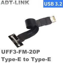 Cable Extensión USB 3.2 Tipo E 20 Pines Placa Base 10 Gbps