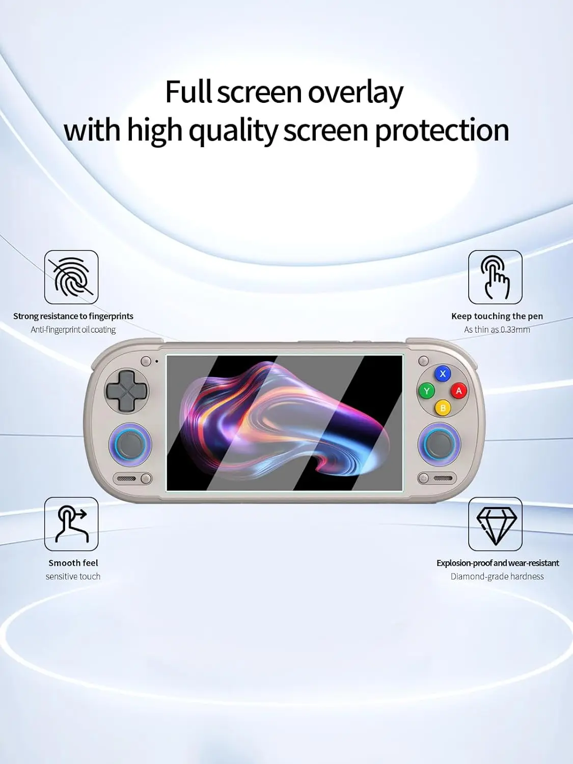 Protección de vidrio templado 2.5D 9H para Retroid Pocket 6, película protectora de pantalla antiarañazos para accesorios Retroid Pocket6 2025 - imagen 4