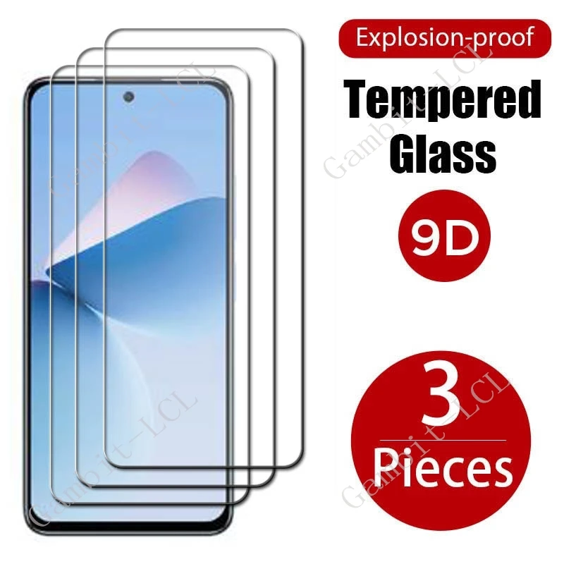 3 uds 9H vidrio templado Protector para Oukitel C58 Pro 6,7 "en OukitelC58Pro OukitelC58 C58Pro C 58 película protectora de pantalla
