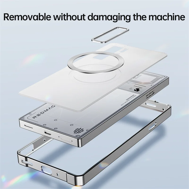 Funda de teléfono con tablero esmerilado Push Pull para ZTE Nubia RedMagic 10 9S 9 Pro + 10 9S 9 Pro para Magsafe armadura magnética a prueba de golpes - imagen 4