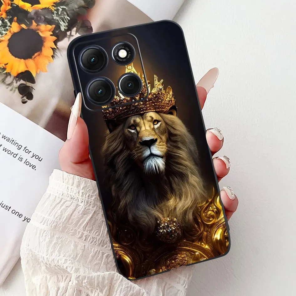 Para Motorola Moto G86 Power 5G funda nueva moda flor bambú gato dibujos animados suave funda trasera de silicona para Moto G86 Power 2025 Coque - imagen 5