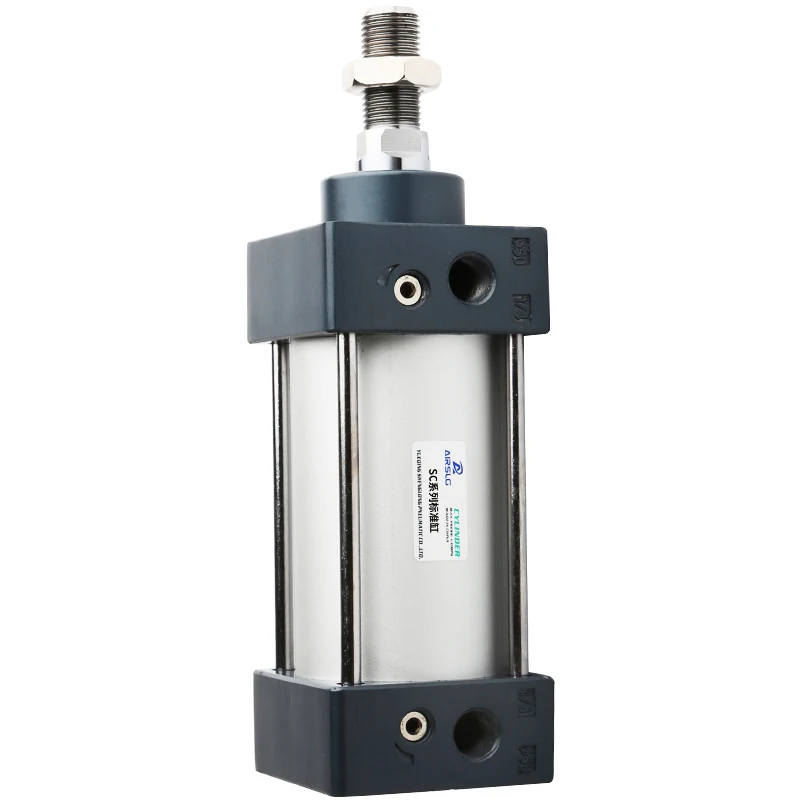 SC con anillo magnético cilindro de aire estándar SC32 40 50 63 80 100mm diámetro cilindro neumático pistón 25/50/75/100/200/300mm - imagen 5