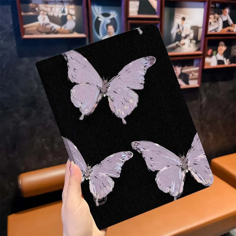 Creatividad artística de mariposa para Xiaomi Redmi Mi Pad 2 4 5 6 6s 7 8 11 12,5 12,4 11,2 8,7 SE Pro Plus Max funda para tableta - imagen 3