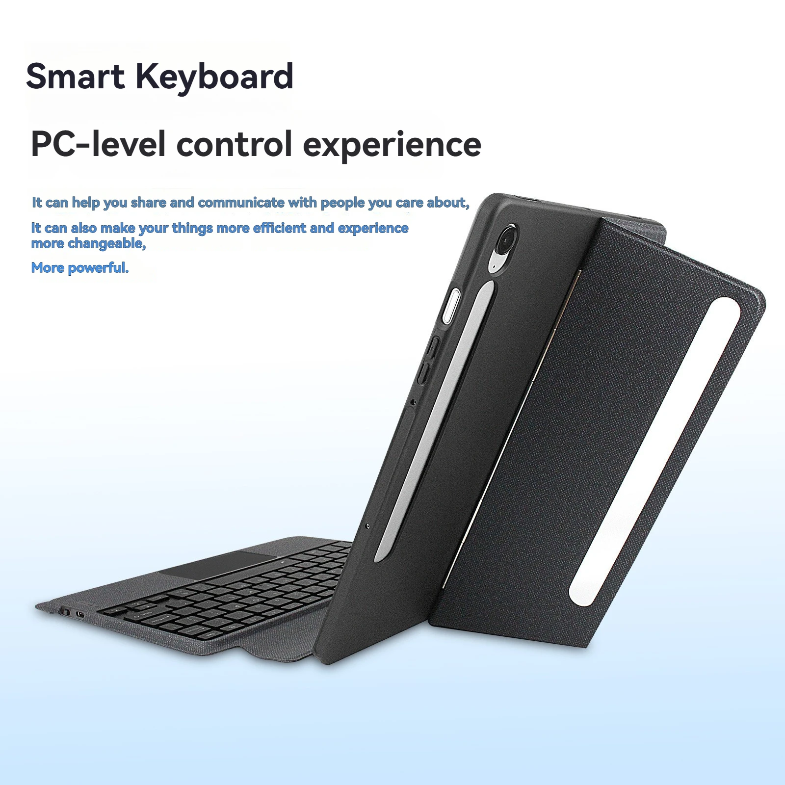 Adecuado para S9S10 SAMSUNG GALAXY tableta de 11 pulgadas cubierta de protección dividida magnética Bluetooth inalámbrico Miaokong teclado táctil regalo - imagen 4