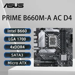 ASUS PRIME B660M-A AC D4 – Placa Base Intel LGA1700