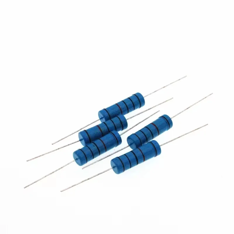 10 Uds 5W resistencia de película metálica 1R 10R 4.7R 3.3R 22R 24R 30R 33R 47R 68R 100R 220R 200R 330R 470R 680R 1K 10K 4,7K K 470K -1M 1% - imagen 2