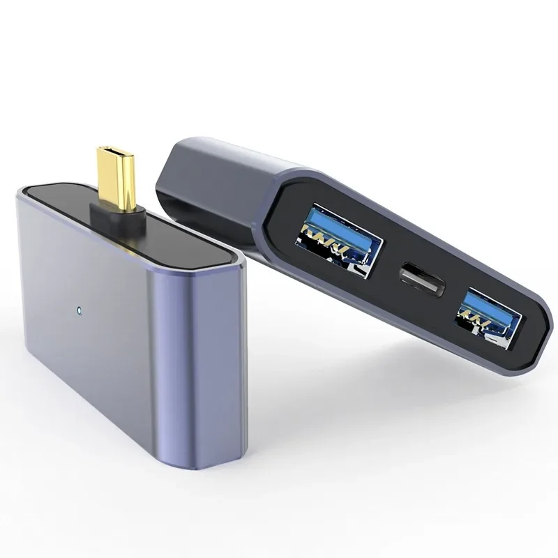 Hub tipo C con carga PD, puertos USB 3.0 y lector de tarjetas - Adaptador OTG de estación de acoplamiento USB C para MacBook/Tablet/PC - imagen 5