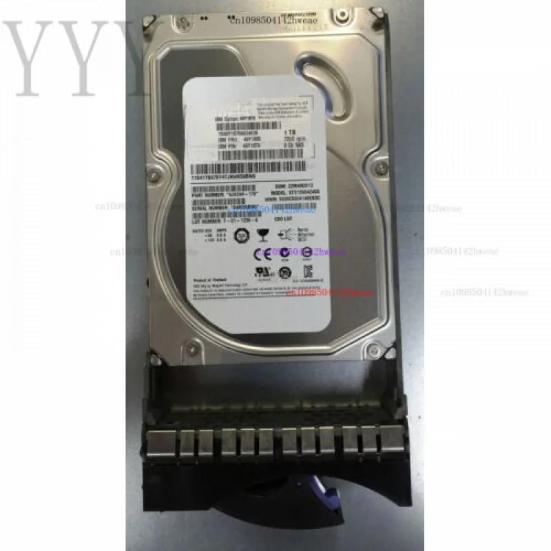 95% nuevo para IBM 1TB 3,5 "7,2 K 6GB NL SAS HDD unidad de disco duro 49Y1880 49Y1876 49Y1879