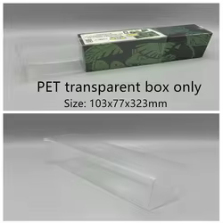 Caja de almacenamiento transparente a prueba de polvo para Pokémon TCG 25 ° aniversario, edición tradicional china, estuche protector de plástico para exhibición de tarjetas