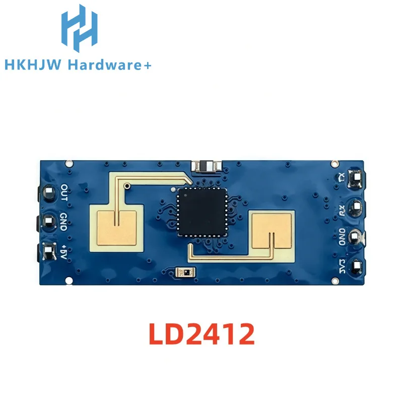 Módulo Sensor de Radar HLK-LD2412 de 24GHz, detección de presencia humana y movimiento, rango de 9m, gran angular FMCW mmWave - imagen 5