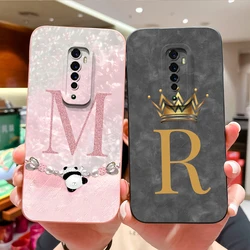 Funda Silicona Oppo Reno 2 / 2Z / 2F Letras Creativas Protector Cámara