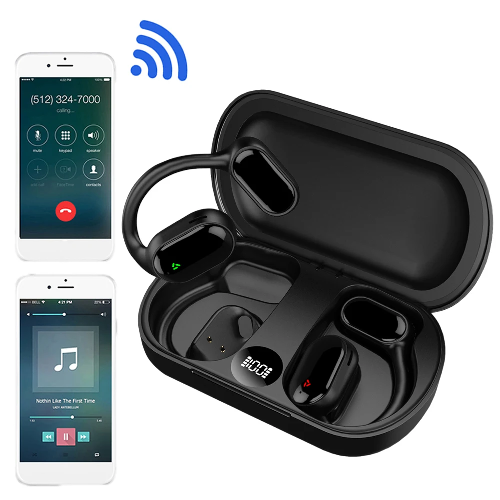 Wireless BT Language Translator Earbuds Ai Translating Earbuds Headphones AI Translator Earbuds for Travel Business Learning - imagen 3