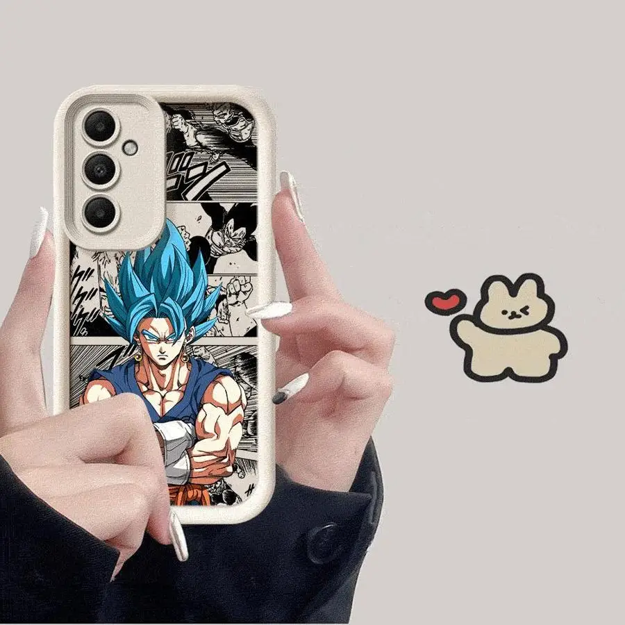 Funda de teléfono Dragons Balls para Samsung Galaxy A15 A72 A52 4G 5G A25 A35 A55 A51 A73 A52s A53 A54 5G A71 4G - imagen 2