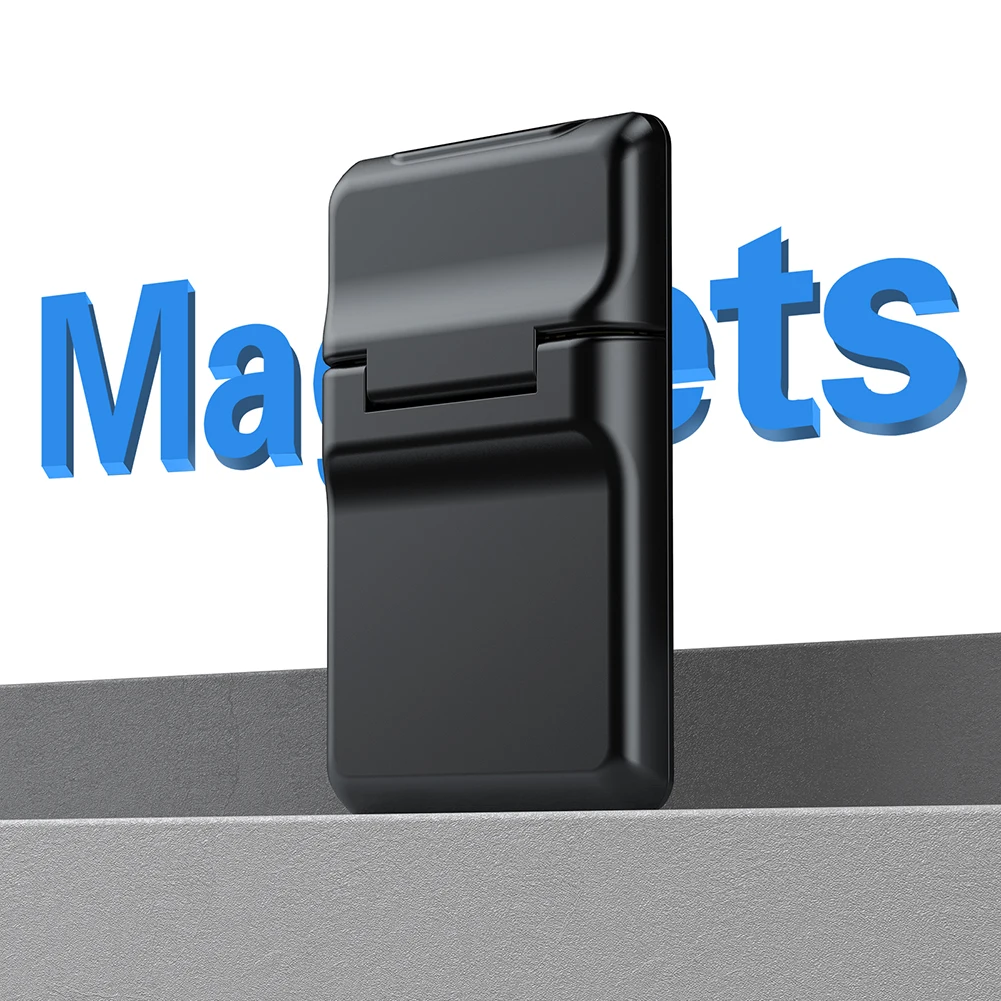 Cartera magnética de 3 tarjetas, carcasa dura con soporte ajustable, ranura para tarjetas, para iPhone serie 15/14/13/12 - imagen 5