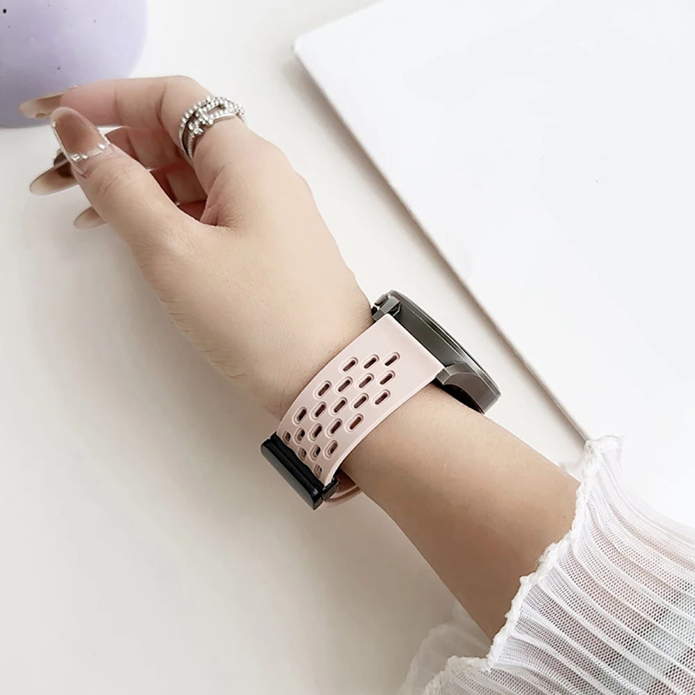 Correa deportiva para COROS PACE 3, correa de reloj para COROS PACE 2/APEX 2Pro 42mm 46mm 20mm 22mm, accesorios de repuesto, pulsera de silicona - imagen 4