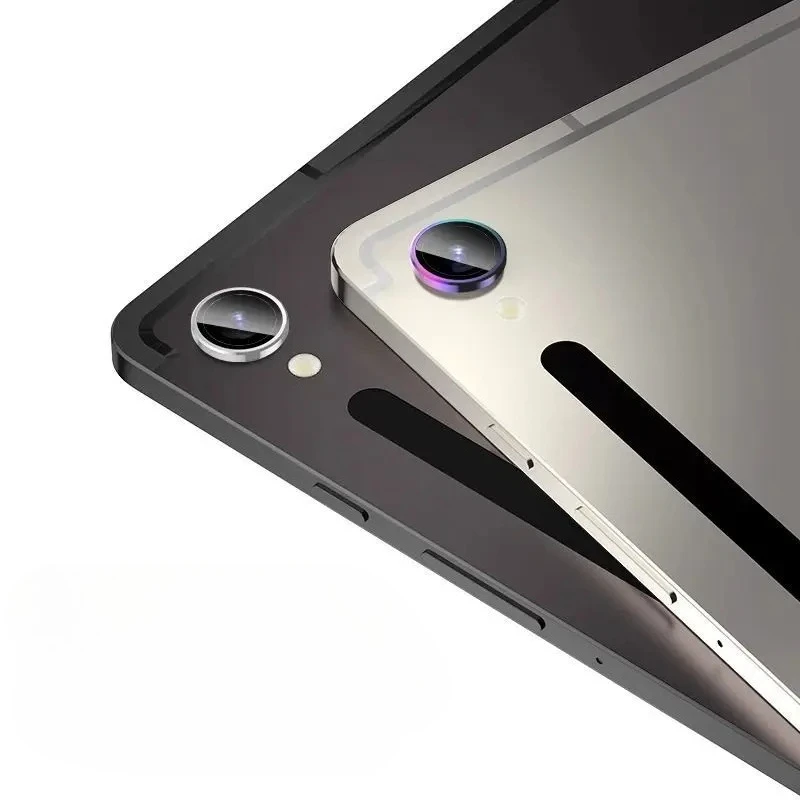 1 Juego de película protectora de lente para Samsung Galaxy Tab S11 Plus Ultra FE S10 Lite A11 + protectores de cámara con anillo de Metal tapas de cristal para lentes - imagen 4