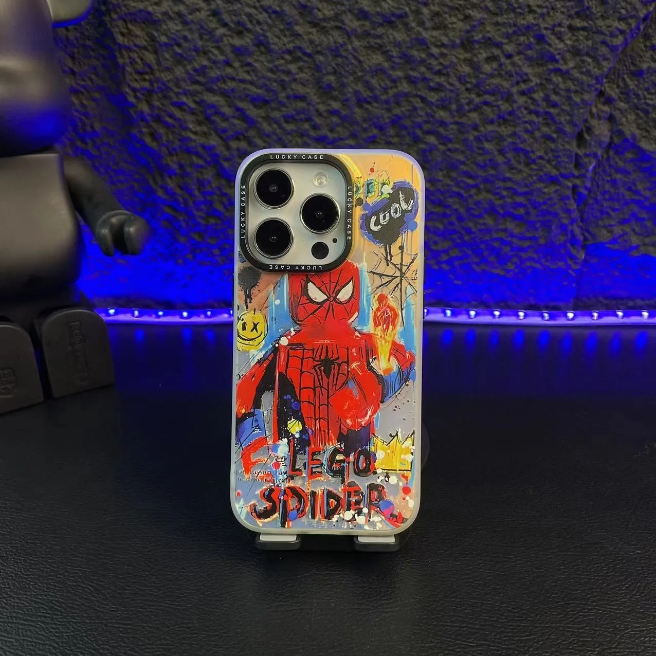 Funda de arte de moda spiderman para Samsung A35 A55 A25 A05 A15 A54 A34 A24 A14 A04 A13 A73 A53 A33 A23 A03 A13 A52 A72 4G 5G - imagen 5