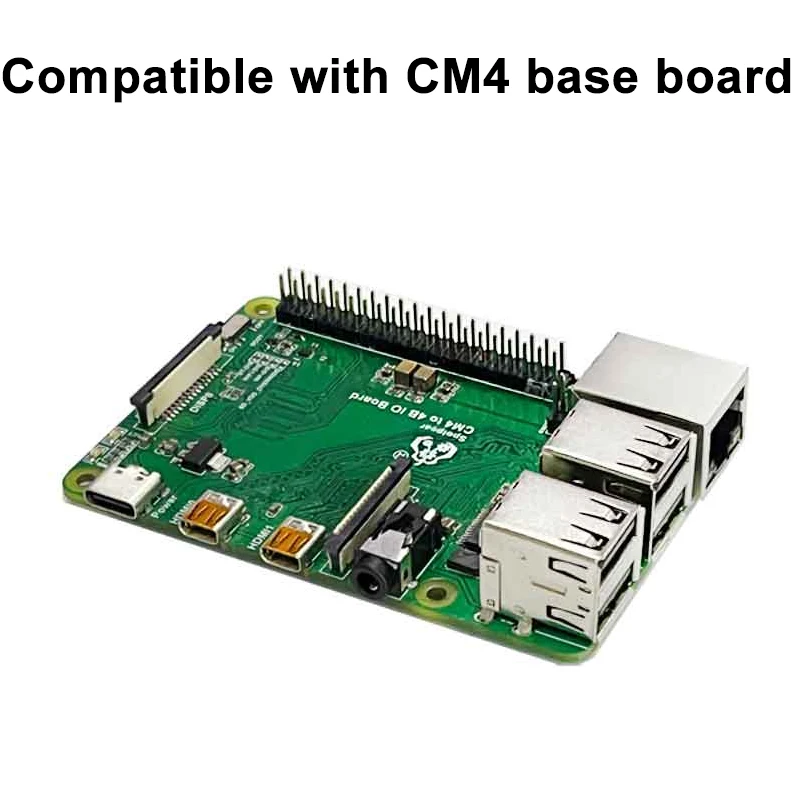 El módulo Luckfox Core3566 incorpora Rockchip RK3566 Quad-core Arm Cortex-A55 1,8 GHz 32 GB eMMC Compatible con Raspberry Pi CM4 - imagen 5