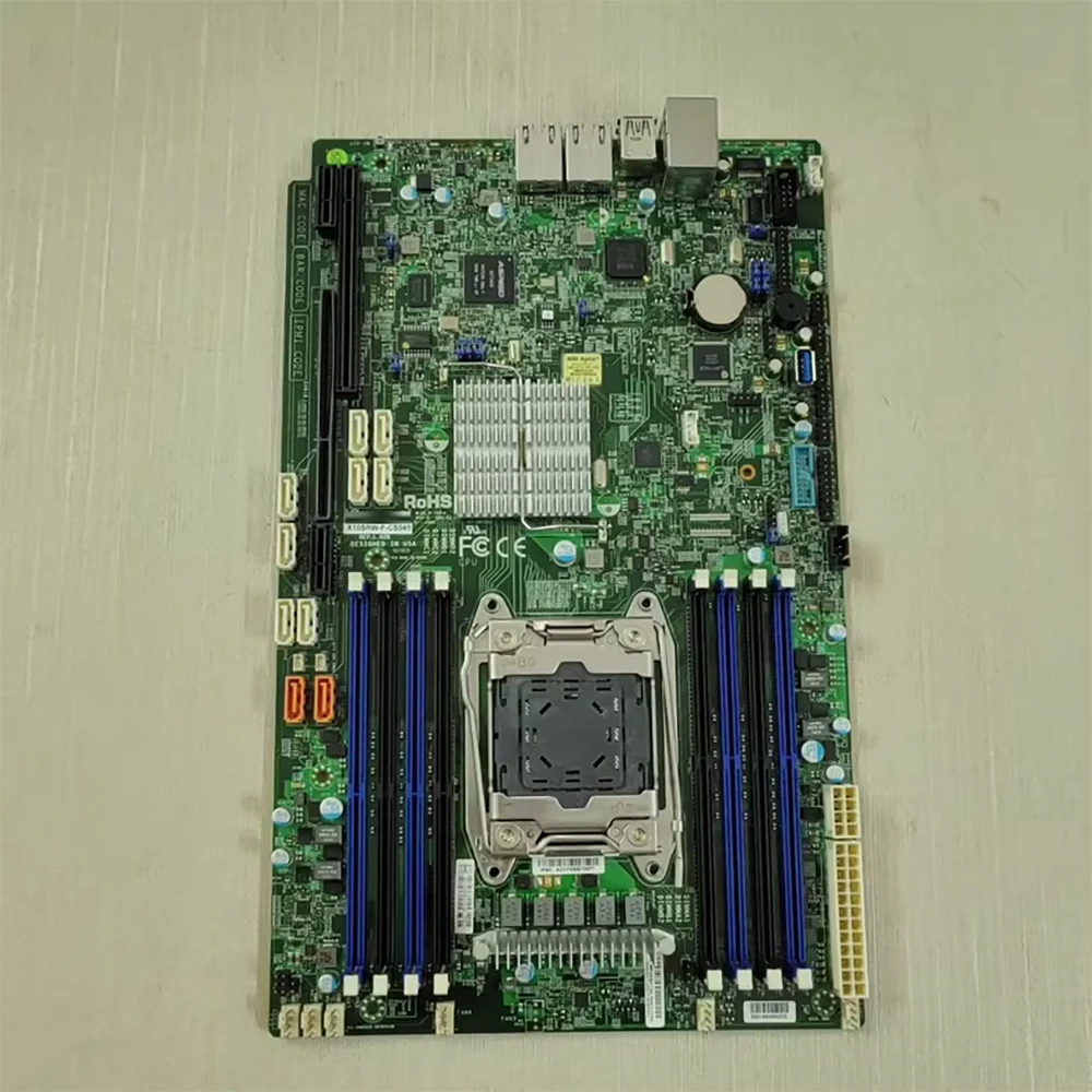 Placa base X10SRW-F-CS045 LGA2011 V3 V4 tarjeta dual Gigabit Ne-twork DDR4 C612 - imagen 5