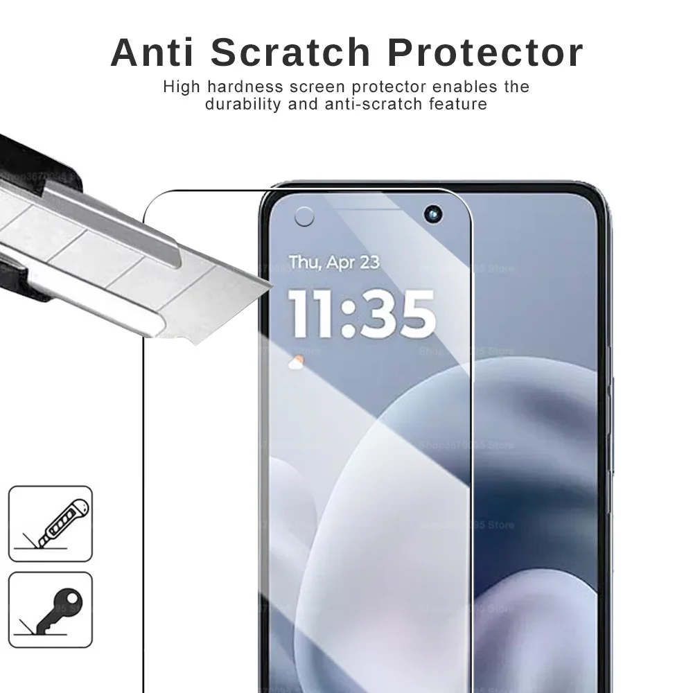 Protector de pantalla de 3 piezas para Motorola Moto G86 Power G86Power vidrio Protector para Moto G56 MotoG56 5G 6,67 pulgadas MotoG 86 56 - imagen 4