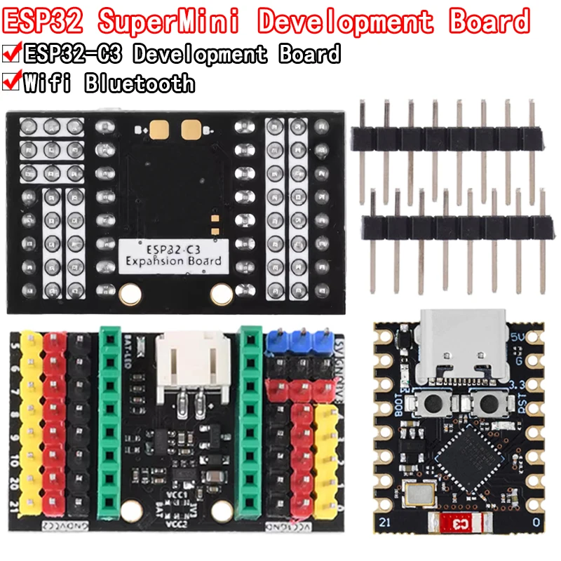 ESP32-C3 ESP32-S3 ESP32-H2 ESP32-C6 Placa de desarrollo ESP32 C3 SuperMini WiFi Bluetooth ESP32C3