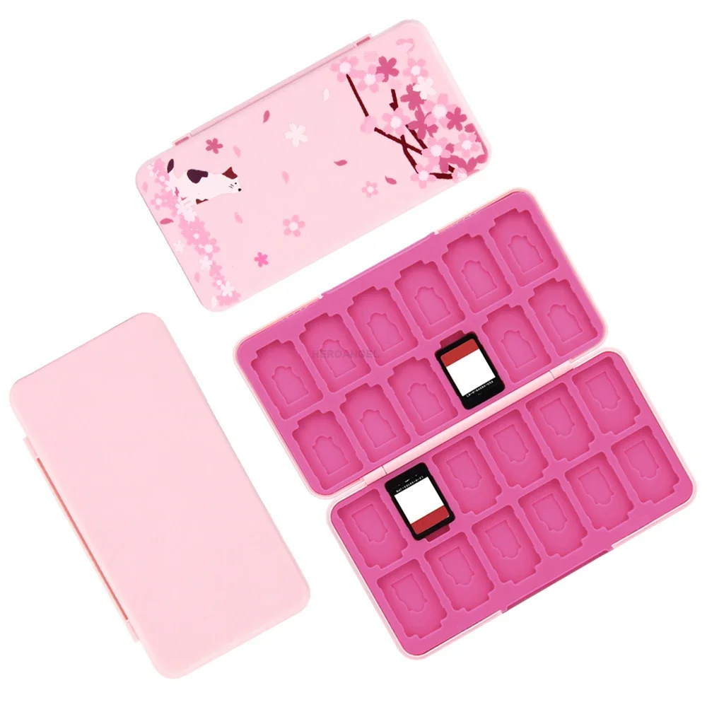 Estuche protector para tarjetas de juego 24 en 1 para caja de cartuchos magnéticos NS Switch con ranura suave para accesorios Switch Lite /Switch Oled - imagen 3