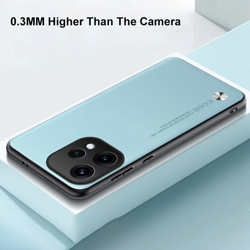 Funda de cuero PU de lujo para OPPO Reno 15C, funda trasera mate de silicona TPU a prueba de golpes, funda de teléfono de protección completa para OPPO Reno15C 5G - imagen 4