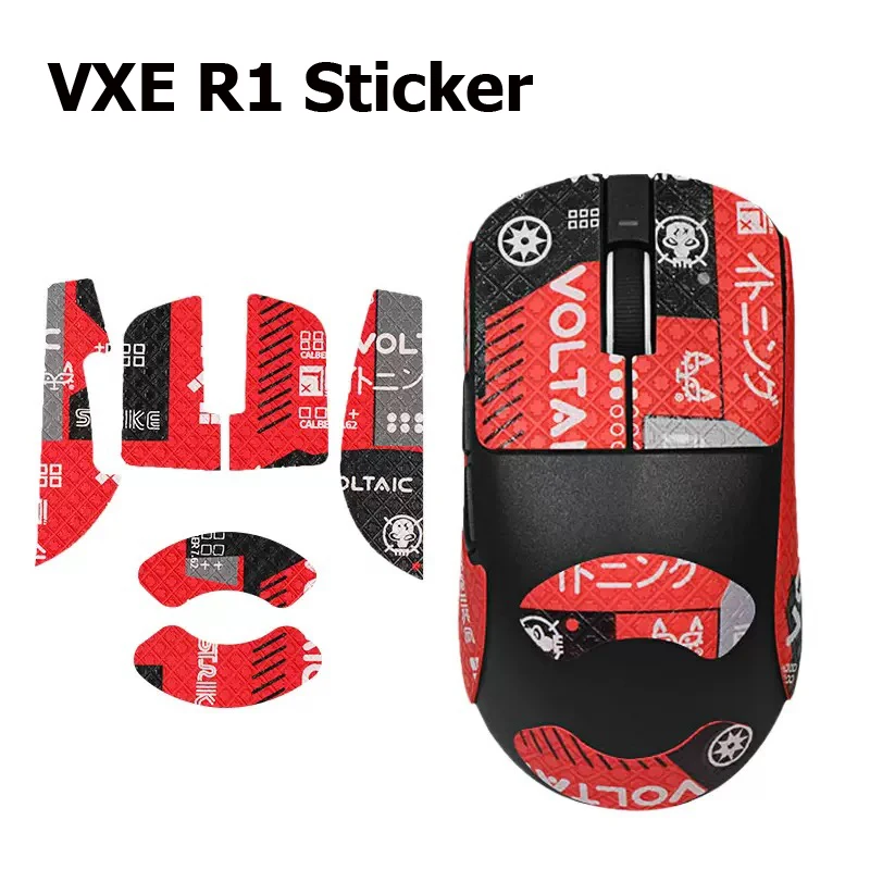 Cinta Adhesiva Antideslizante para Ratón VXE R1, Adhesivo Hecho a Mano, Absorbe el Sudor, para Ratón Inalámbrico VXE R1 - imagen 5