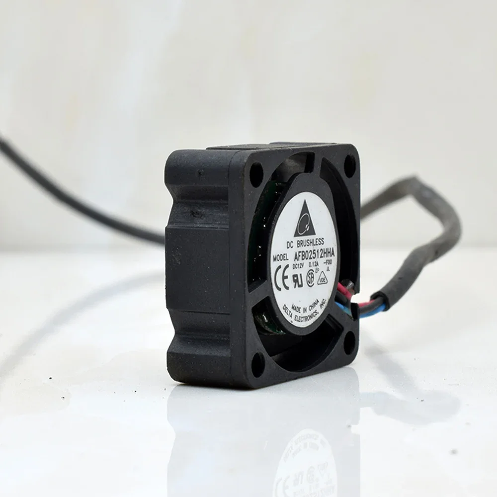 Para Delta AFB02512HHA 2.5CM12V 0.12A ventilador de refrigeración 2 cables o 3 cables para SUN 370-5126 V240 V210 P/N: 3705126 -01 25x25x10 mm - imagen 2