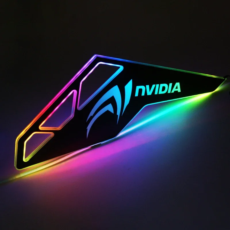 DIY RGB Backplane CASE aparador 5V 3PIN RGB AURA luz placa trasera estilo hueco para COUGAR Conquer PC - imagen 3