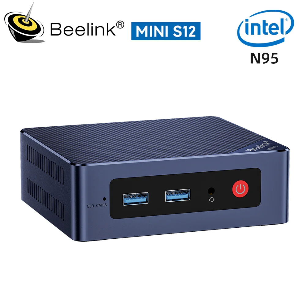 Beelink Mini S12 Pro Intel 12th N100 S13 N150 Intel 11th N5095 Mini PC 8GB 128GB 256G SSD N95 computadora de juegos de escritorio VS SOYO M2 - imagen 2