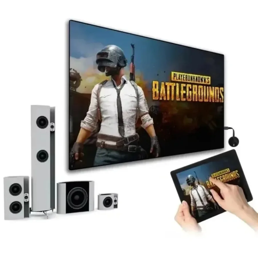 Compatible con HDMI Chromecast Google inalámbrico WiFi Mirascreen HD Display Dongle medios transmisión vídeo tv hogar inteligente para ios/Android - imagen 3