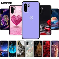 Preciosa Funda para OnePlus Ace 6, Funda de silicona suave para teléfono, Funda protectora negra de TPU, protector de moda para OnePlus Ace6