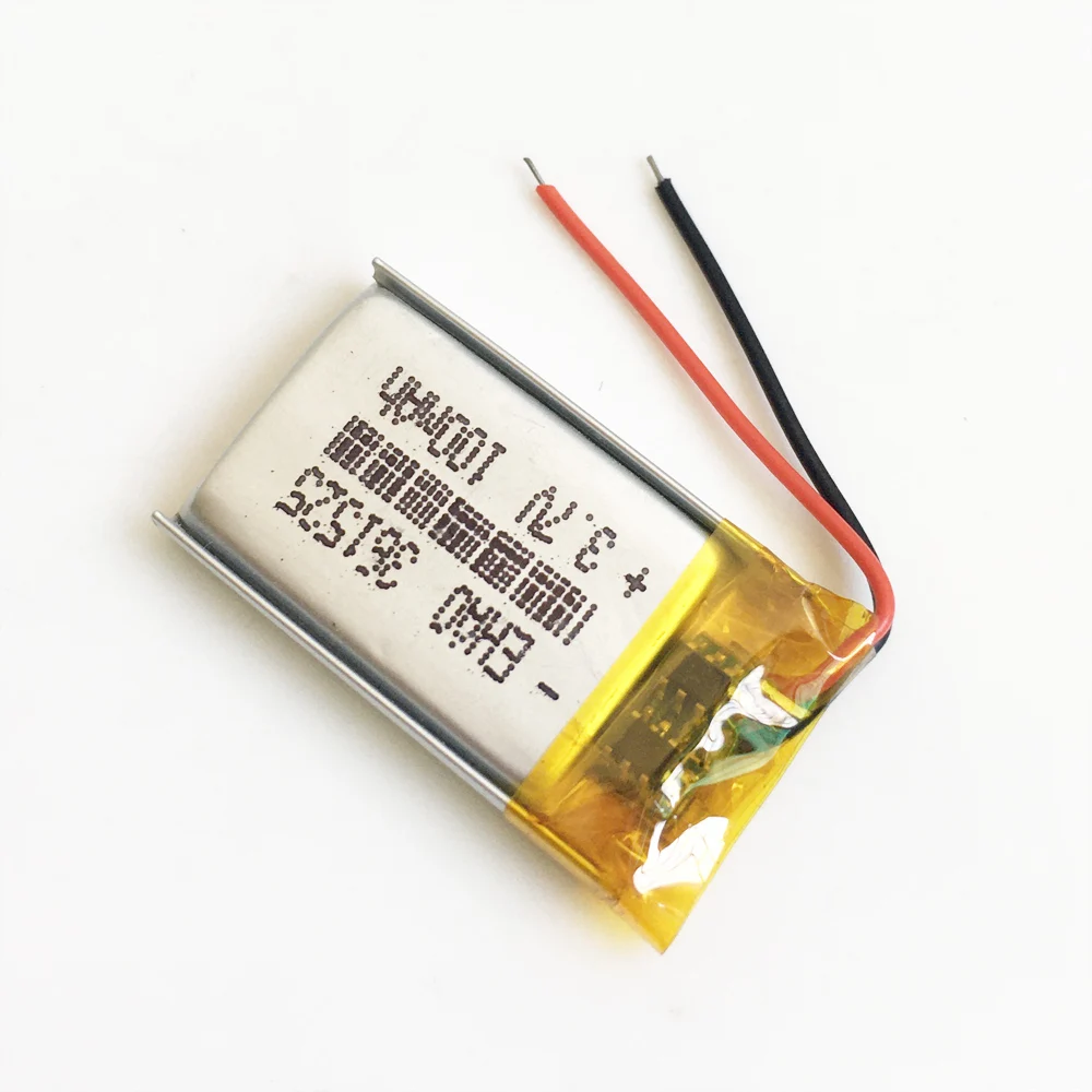 wholesale 10 piezas 3.7 V 100 mAh LiPo batería recargable para GPS Bluetooth pluma auriculares grabadora luz LED 361525 - imagen 5