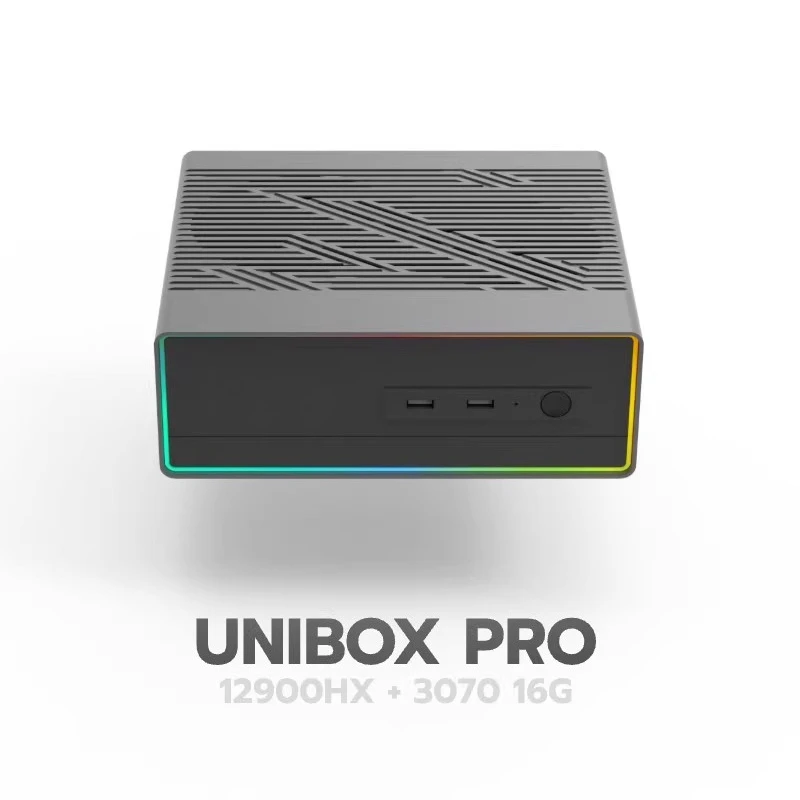 Aittact 12a generación i9-12900H pantalla independiente de quatorios núcleos RTX3070 mini host i7AI diseño PUB miniPC - imagen 2