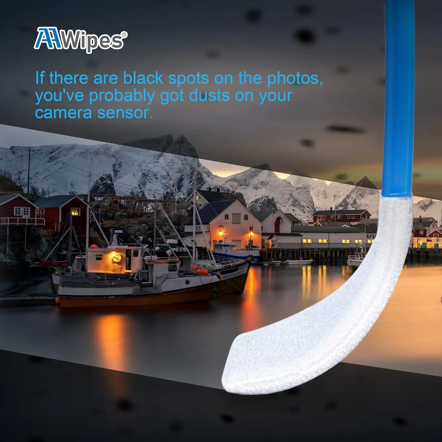 Para hisopos de limpieza de sensores para sensores APS-C de cámara DDR DSLR o SLR (cabezales de hisopo de limpieza hisopos de limpieza de sensores de 16 mm) (HCS-16) - imagen 2