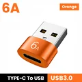 USB para Tipo-C Laranja