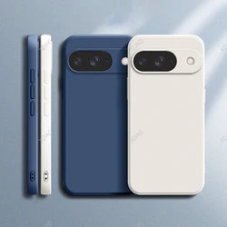 Funda Silicona Google Pixel 9 con Protección de Cámara Antigolpes