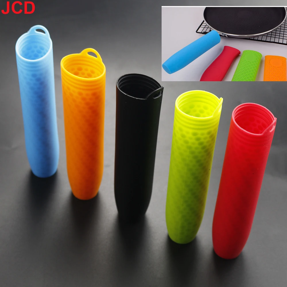 JCD-cubierta de silicona para mango de olla, cubierta aislante, herramientas de cocina, cubierta de mango de olla aislante de silicona, cubierta antideslizante para mango de olla - imagen 2